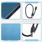 Portable SSD USB-C High-Speed 512 GB Shock-Resistant Casing