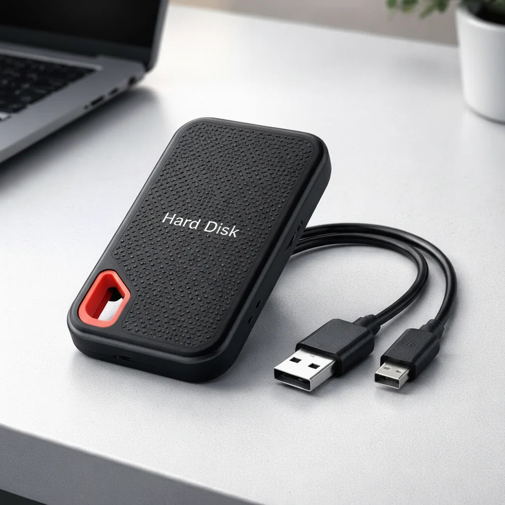 Portable SSD USB-C High-Speed Slim Aluminum
