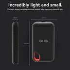Portable SSD USB-C High-Speed Slim Aluminum