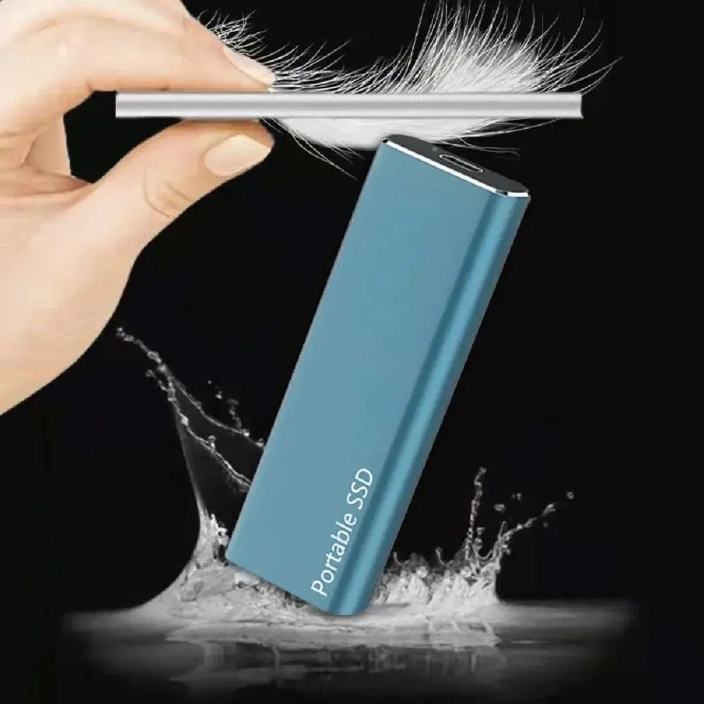 Portable SSD USB-C Ultra-Fast Aluminum Casing