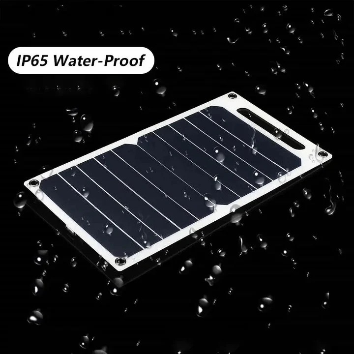 Portable Solar Charger Foldable High-Efficiency USB Output