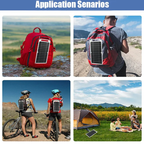 Portable Solar Charger Foldable High-Efficiency USB Output