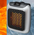 Portable Space Heater 800W Rapid Heating Tip-Over Shut-Off
