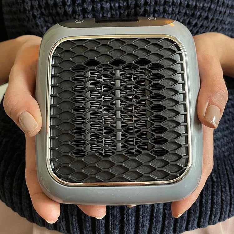 Portable Space Heater 800W Rapid Heating Tip-Over Shut-Off