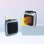 Portable Space Heater 800W Rapid Heating Tip-Over Shut-Off
