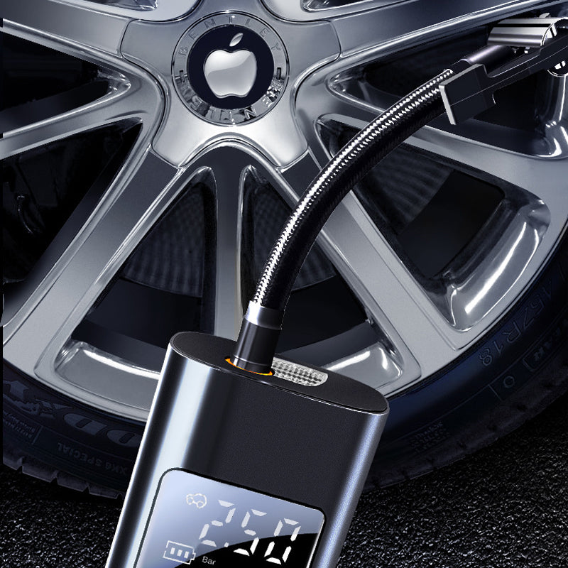Portable Tire Inflator Wireless Digital Gauge Automatic Shut-Off