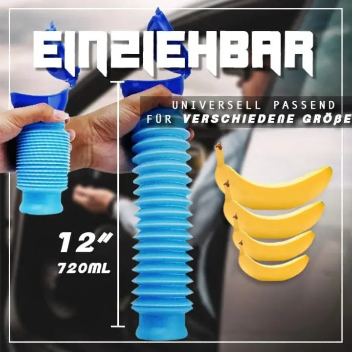 Portable Urinal Foldable Leak-Proof BPA-Free 750ml