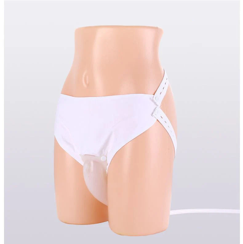 Portable Urinal Foldable Medical-Grade Silicone Adjustable Strap