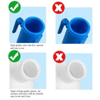 Portable Urinal Leak-Resistant Lid Bendable Hose