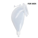 Portable Urinal System Padded Rim Leak-Resistant 1L
