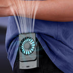 Portable Waist Fan Bladeless 2000mAh Adjustable Strap