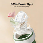 Portable Washer Foldable Lightweight 3 Timer Modes