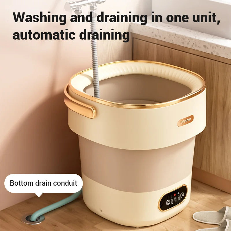 Portable Washing Machine Foldable Lightweight ABS