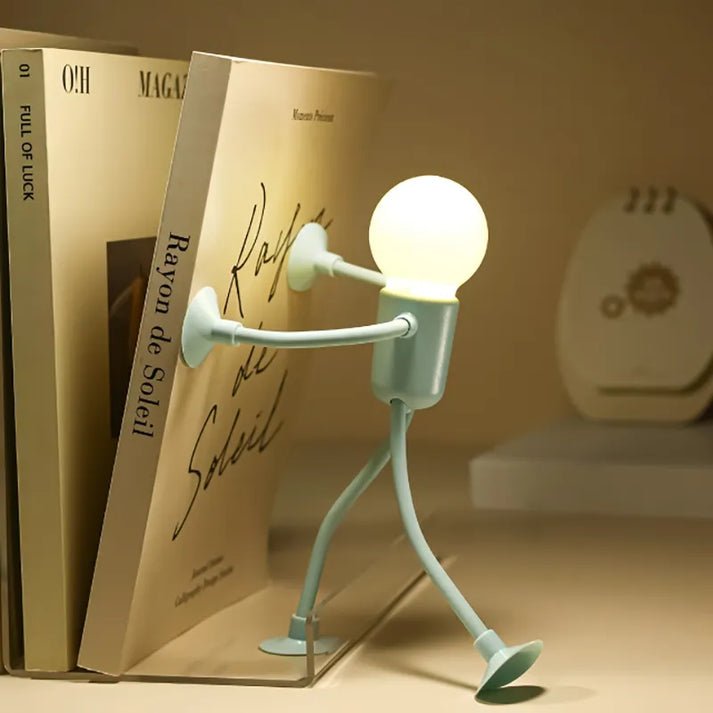 Poseable Suction Cup Night Lamp (Battery-Powered)