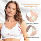 Posture Corrective Bra Front Closure & Crossed Back Straps