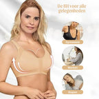 Posture Corrective Bra Front Closure & Crossed Back Straps