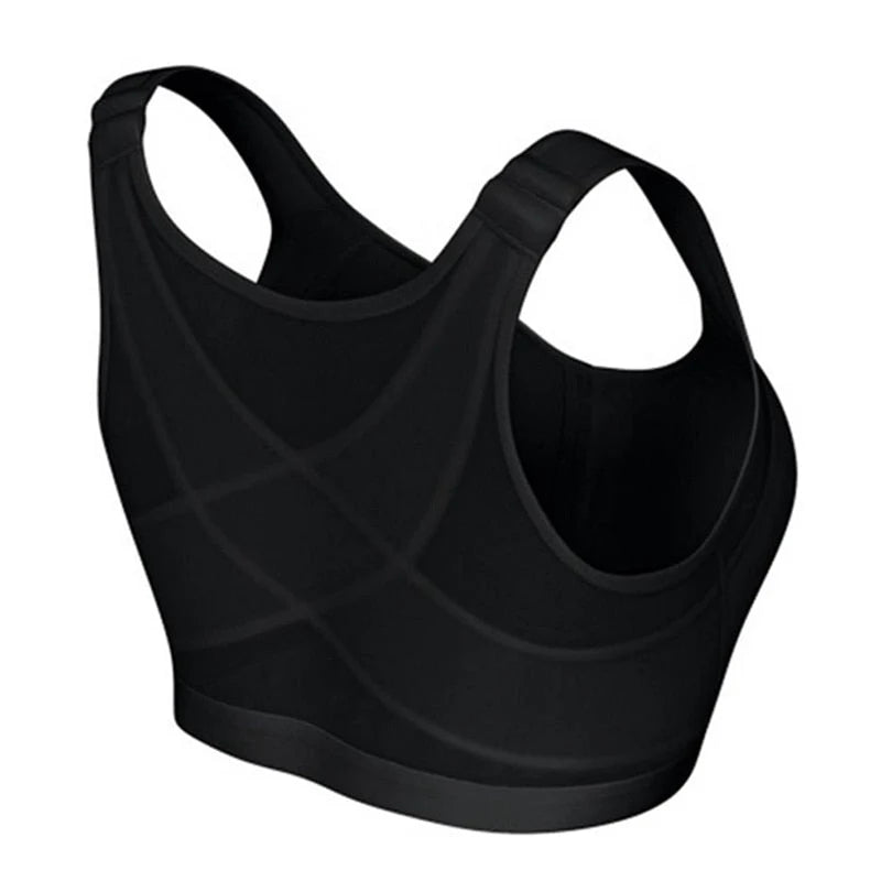 Posture Corrective Bra Front Closure & Crossed Back Straps
