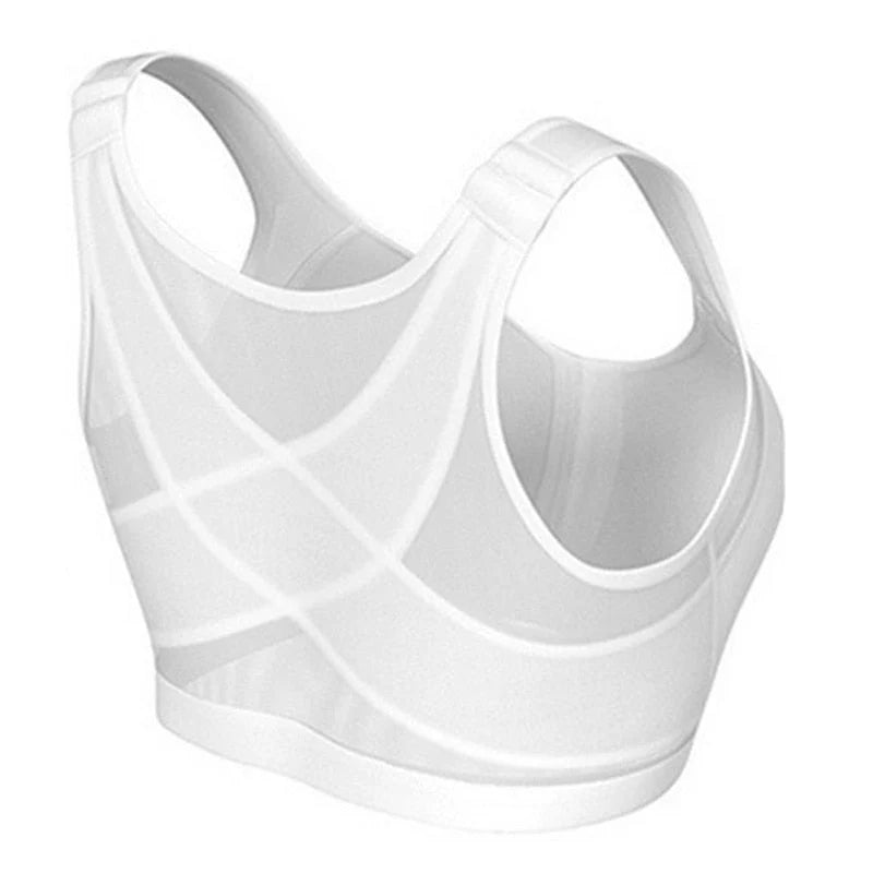 Posture Corrective Bra Front Closure & Crossed Back Straps