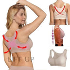 Posture Corrective Bra Front Closure & Crossed Back Straps