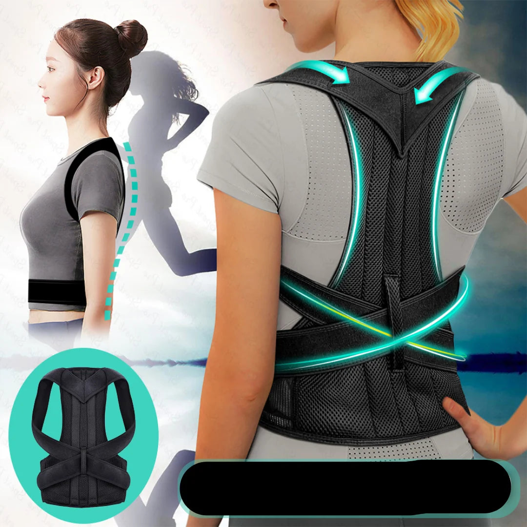 Posture Corrector Adjustable Breathable Discreet