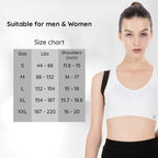 Posture Corrector Adjustable Breathable Fabric Back Brace
