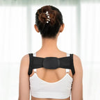Posture Corrector Adjustable Breathable Fabric Back Brace