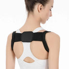 Posture Corrector Adjustable Breathable Fabric Back Brace