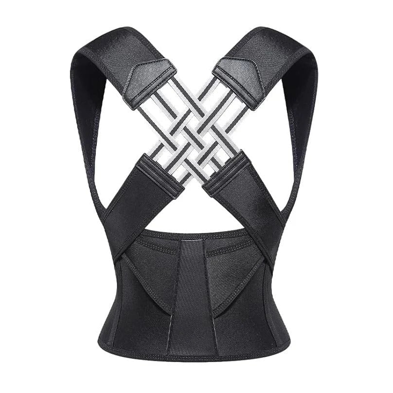 Posture Corrector Adjustable Dual-Strap Breathable Upper & Lower Back