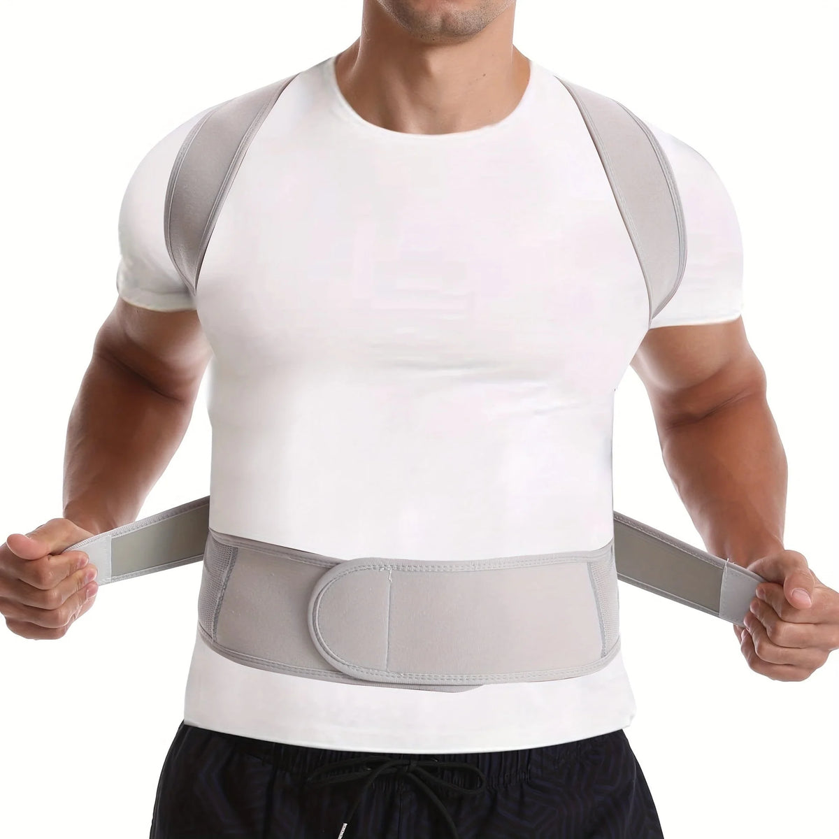 Posture Corrector Adjustable Lumbar Support Breathable Mesh