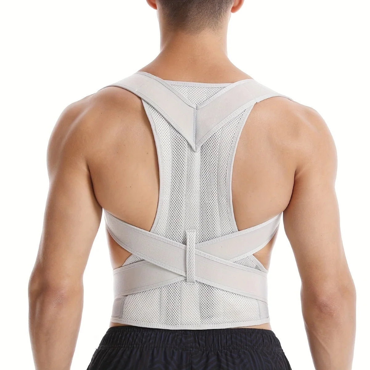 Posture Corrector Adjustable Lumbar Support Breathable Mesh