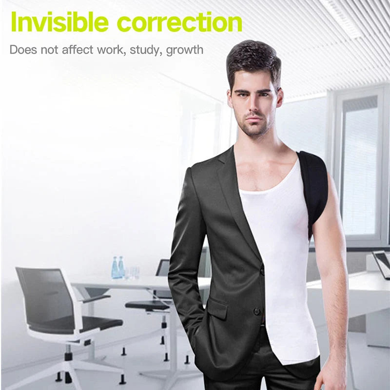 Posture Corrector Adjustable Straps Breathable Neoprene