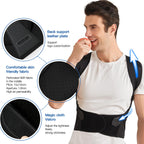 Posture Corrector Adjustable Support Straps Breathable Discreet