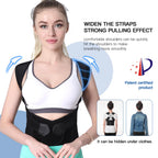 Posture Corrector Adjustable Support Straps Breathable Discreet