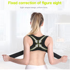 Posture Corrector Back & Shoulder Support Adjustable Breathable