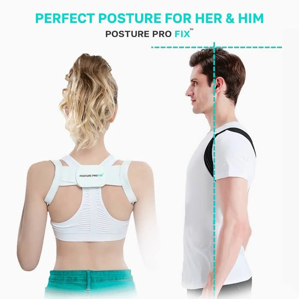 Posture Corrector Back Support Adjustable Breathable Padded Straps