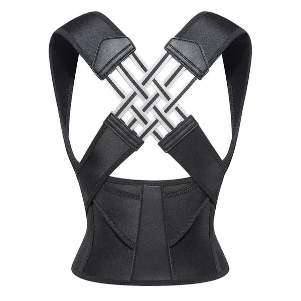 Posture Corrector Brace Adjustable Straps Discreet Under Clothing