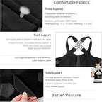 Posture Corrector Crossed Shoulder Support Adjustable Invisible