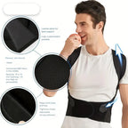 Posture Corrector Crossed Shoulder Support Adjustable Invisible
