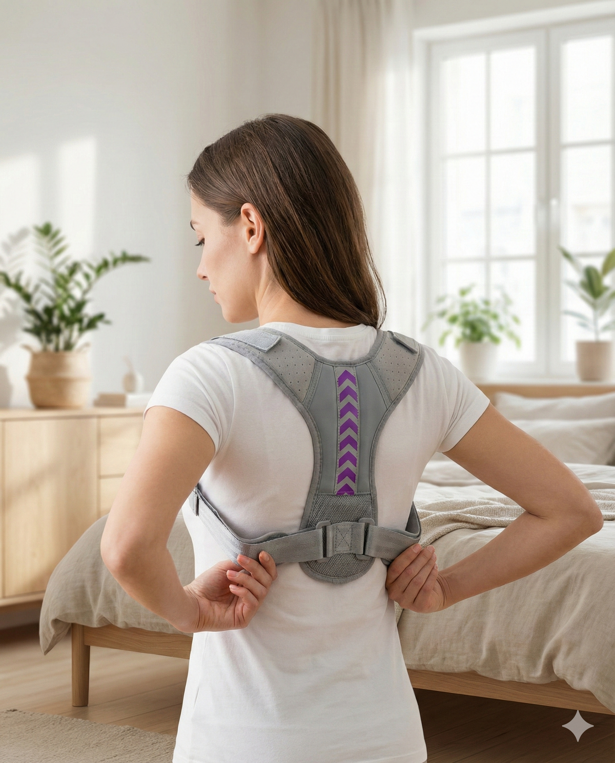 Posture Corrector Ergonomic Breathable Adjustable Fit