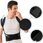 Posture Corrector Neck & Back Support Adjustable Straps