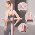 Posture Corrector Stick Adjustable & Foam-Padded Stainless Steel Core