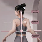 Posture Corrector Stick Adjustable & Foam-Padded Stainless Steel Core
