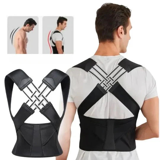 Posture Support Brace Slim Adjustable Straps