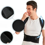 Posture Support Brace Slim Adjustable Straps