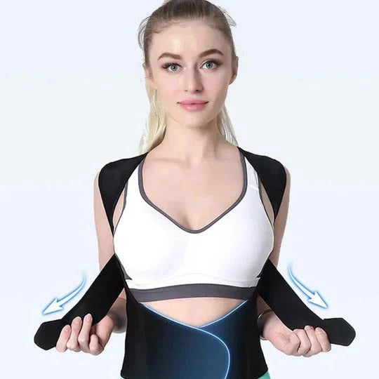 Posture Support Brace Slim Adjustable Straps