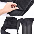 Posture Support Vest Y-Shaped Aluminum Reinforced Breathable Neoprene