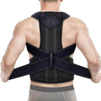 Posture Support Vest Y-Shaped Aluminum Reinforced Breathable Neoprene