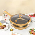 Pot Nonstick Titanium Ceramic 11 Inch Induction Compatible