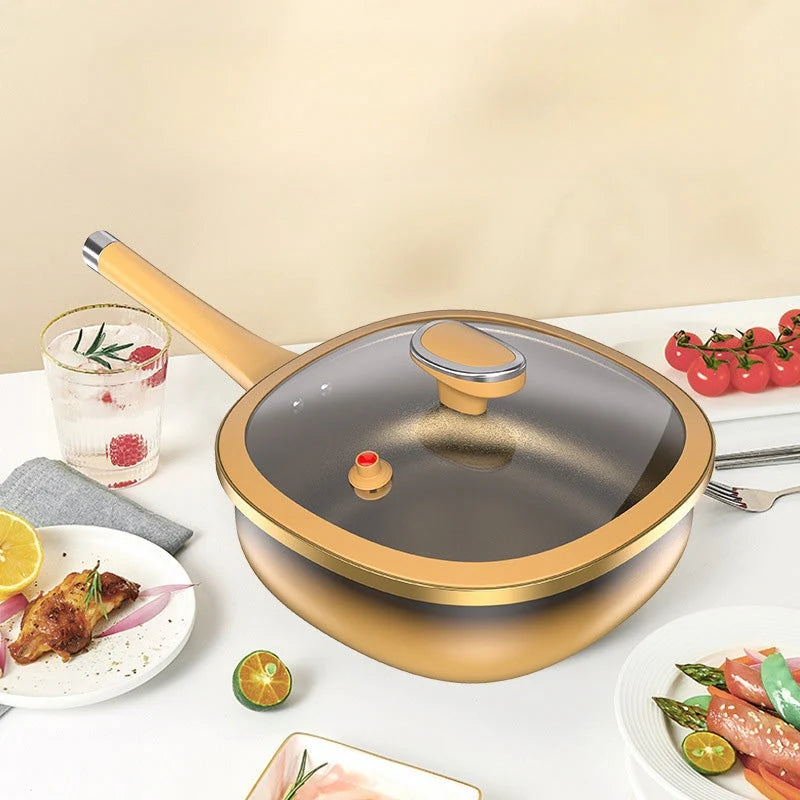 Pot Nonstick Titanium Ceramic 11 Inch Induction Compatible