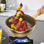 Pot Nonstick Titanium Ceramic 11 Inch Induction Compatible